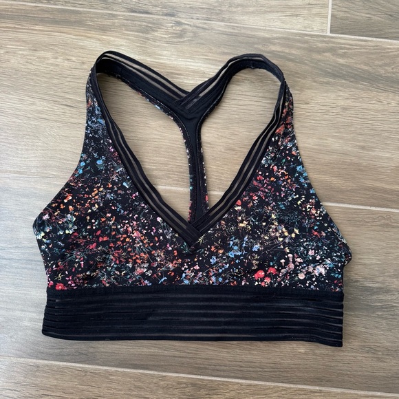 LULULEMON Find Focus Bra Flowerescent Multi - Picture 5 of 5
